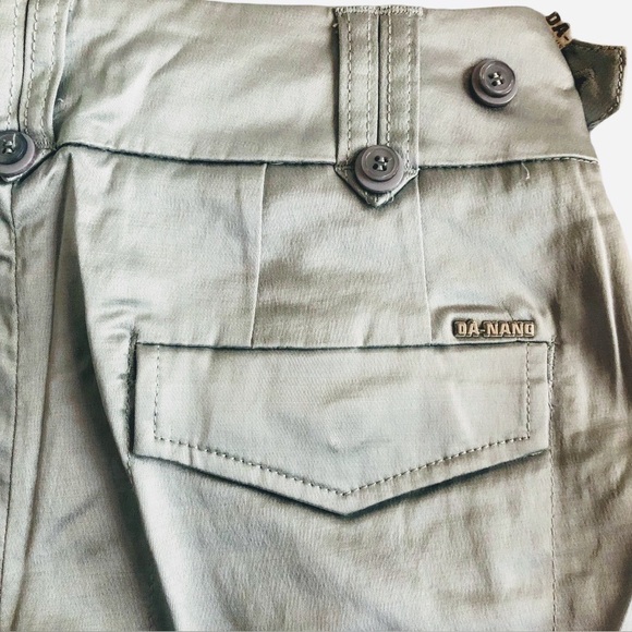 Da-Nang Silver Wide Leg Pants New with Tags Size 6 - Picture 4 of 10